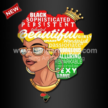 Black Sexy Brave Girl Iron On Heat Transfer Vinyl for Shirts Black Sexy Brave Girl Iron On Heat Transfer Vinyl for Shirts